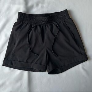Lululemon Women's Black Drawstring Shorts